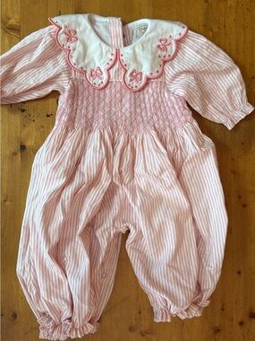 Little Bear Smocks Romper